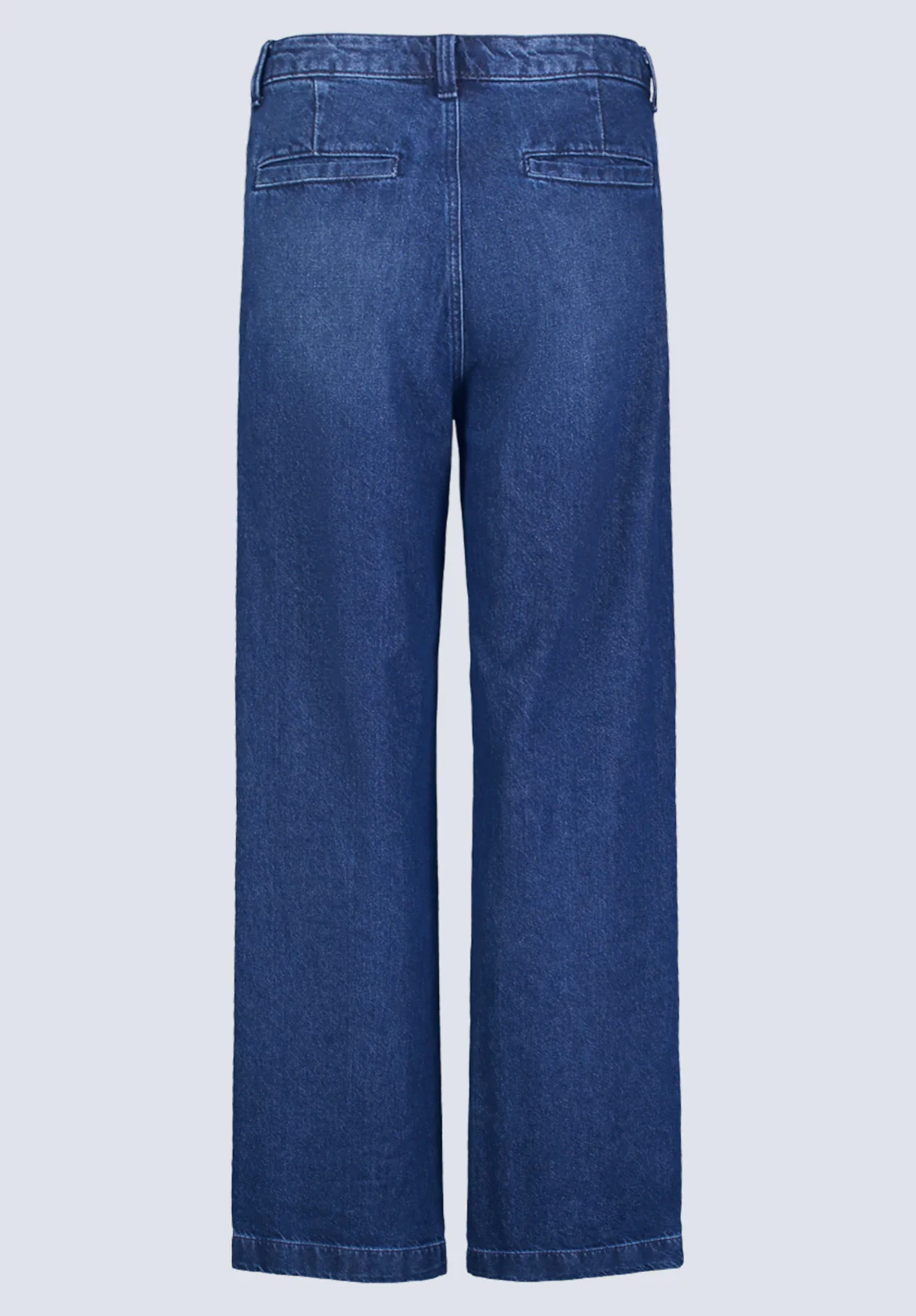 High Rise Wide Leg Addie Women's Jeans, Indigo Contrast - BL16002 - Image 9