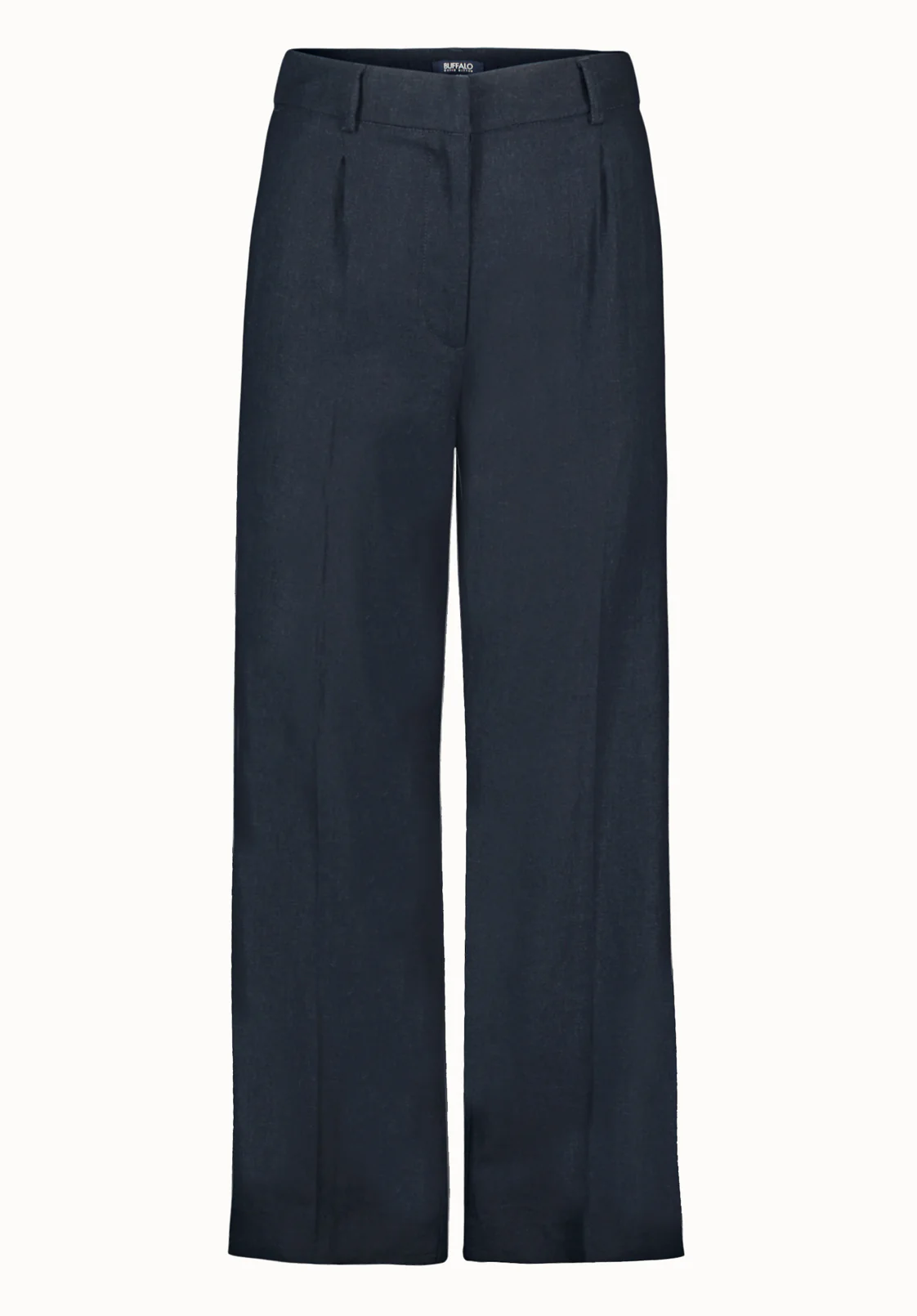 Adelina Women's Linen Blend Wide-Leg Pants, Black - WB0026P - Image 5