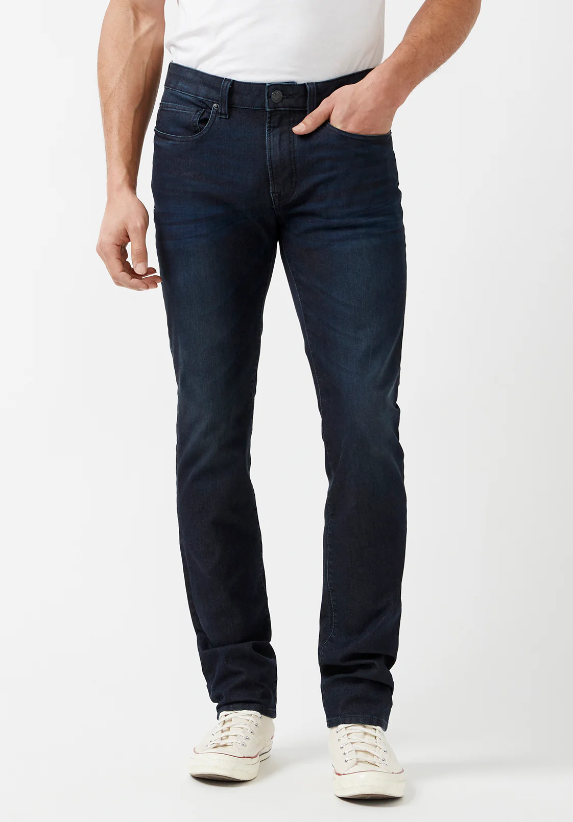 Slim Ash Men's Jeans in Dark Wash - BM22830 - Image 2
