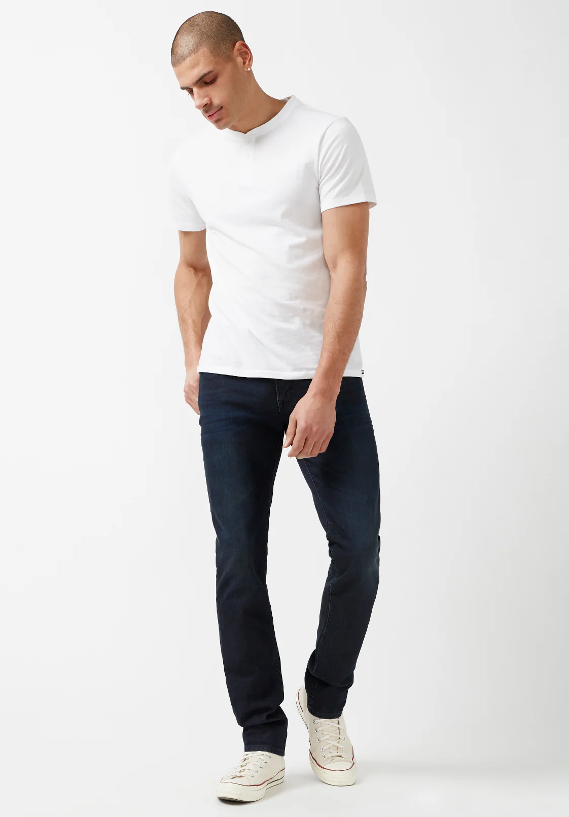 Slim Ash Men's Jeans in Dark Wash - BM22830 - Image 5