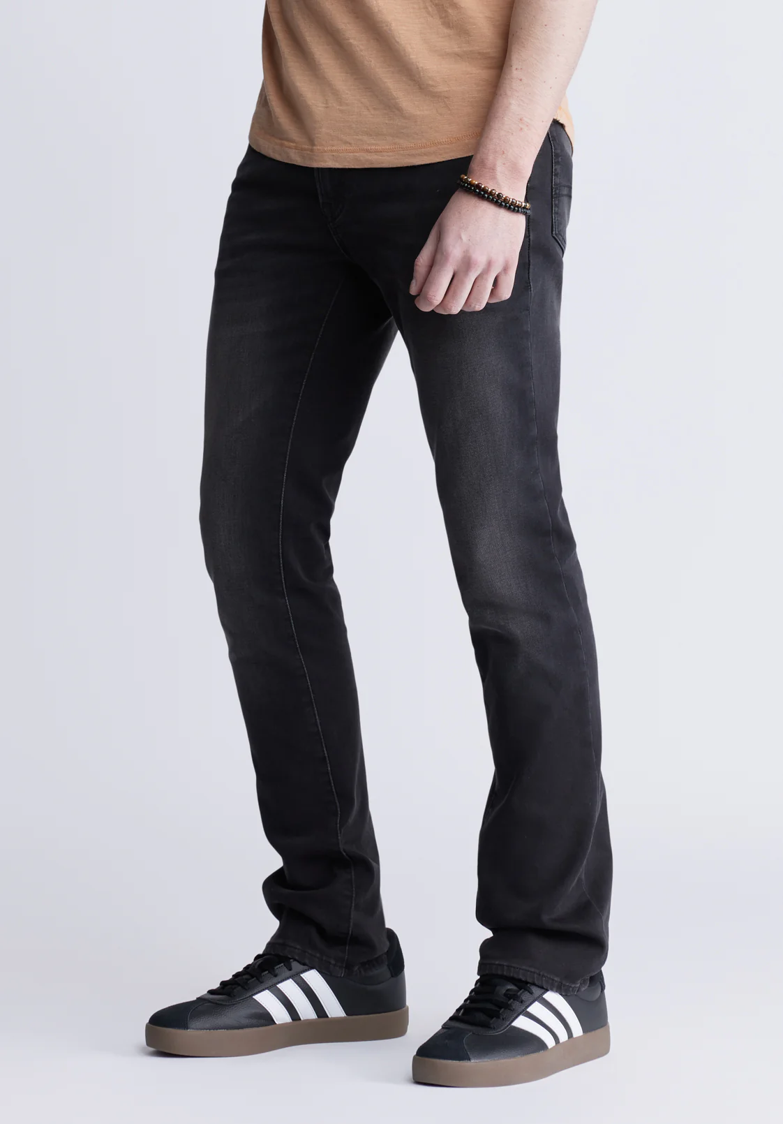 Slim Ash Men's Freedom Flex Jeans, Worked and Sanded - BM22985 - Image 3