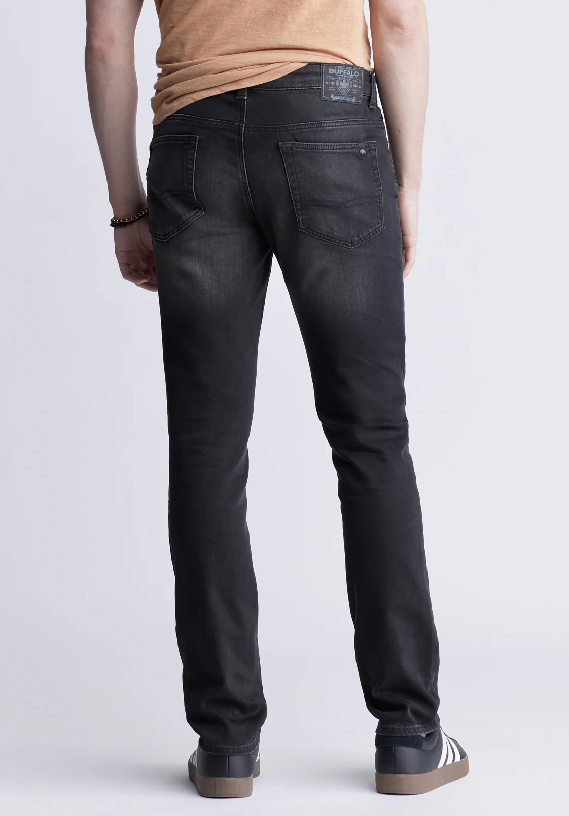 Slim Ash Men's Freedom Flex Jeans, Worked and Sanded - BM22985 - Image 4