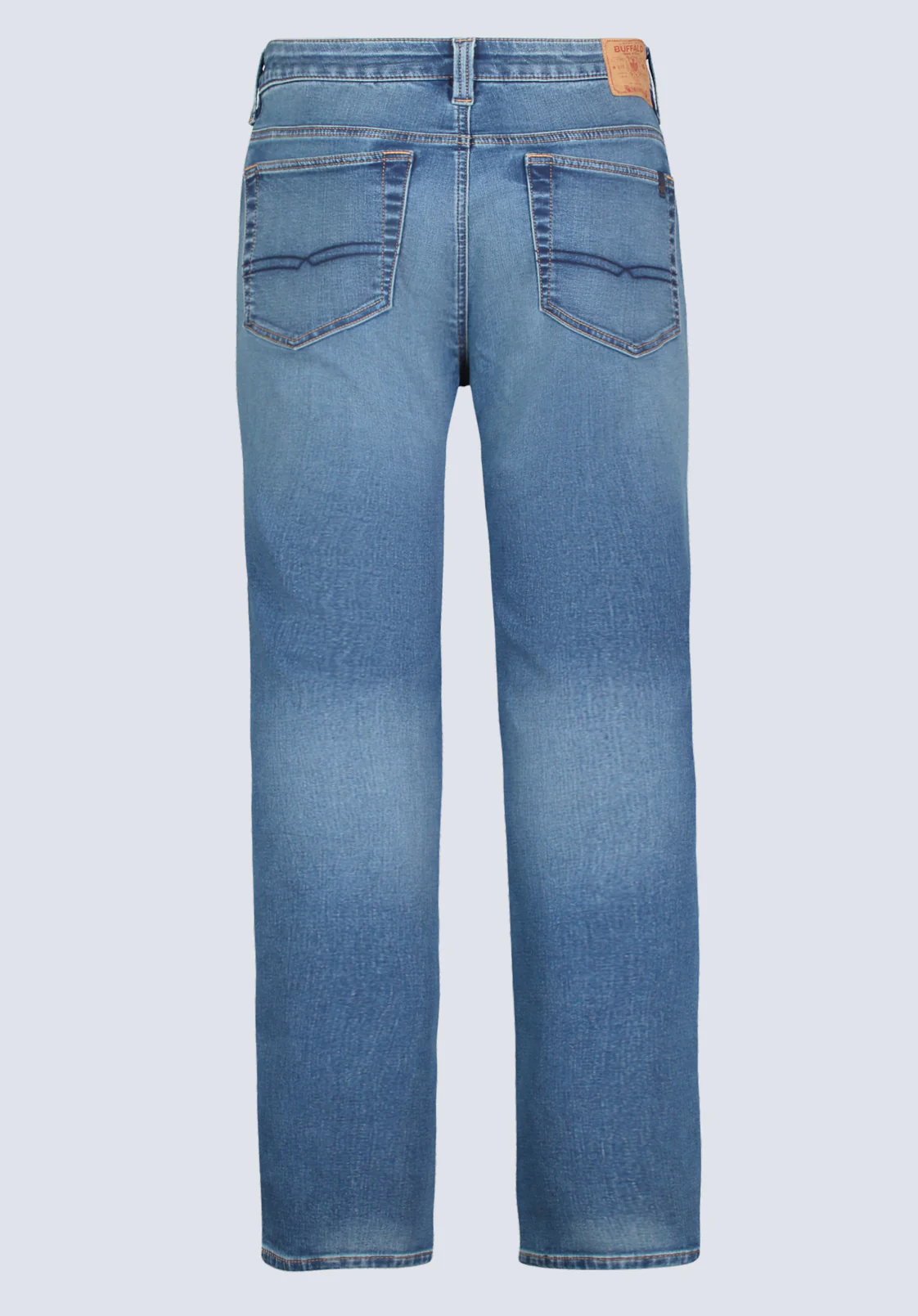 Slim Ash Men's Freedom Flex Jeans, Authentic Washed Indigo - BM26017 - Image 7