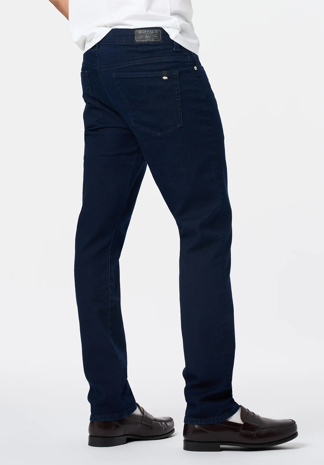 Slim Ash Men's Jeans, Dark Wash - BM26102 - Image 3
