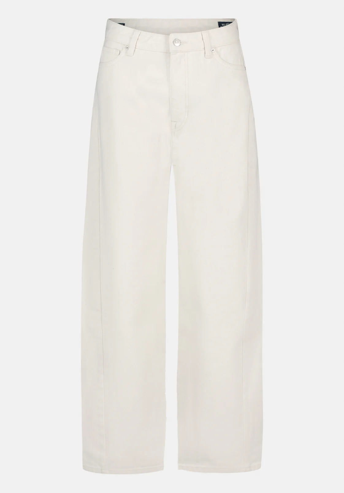 High Rise Barrel Barbara Women's Pants, Ecru - BL16152 - Image 5