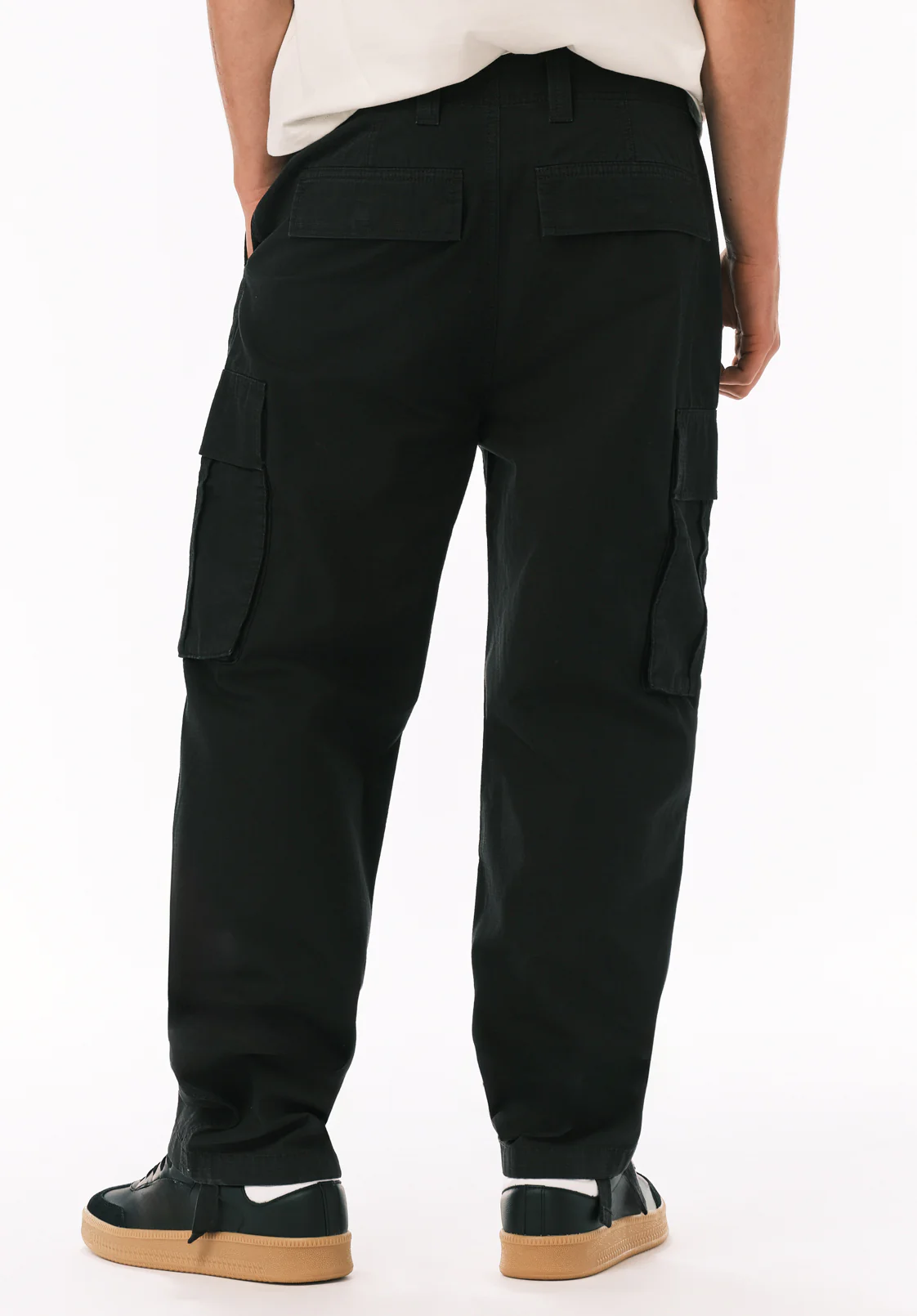Cargo Bill Men’s Pants, Black - BM26124 - Image 4