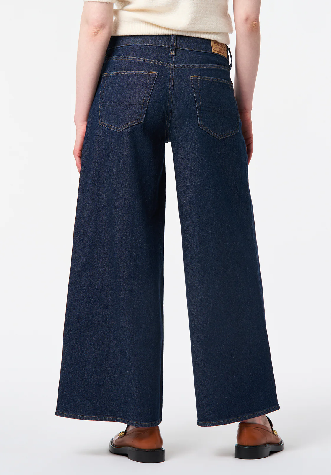 Courtney Women's Denim Culotte, Indigo - BL16140 - Image 4