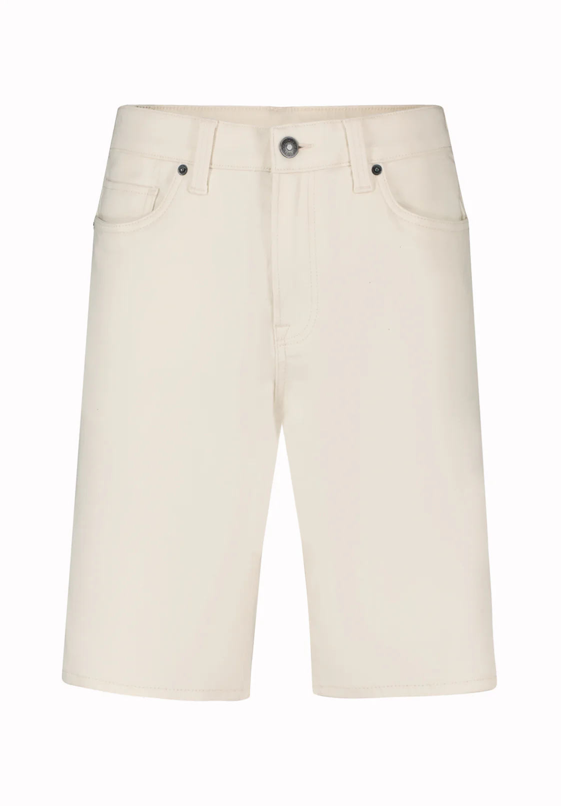Relaxed Straight Dean Men's Freedom Flex Shorts, Vanilla White - BM26067 - Image 5