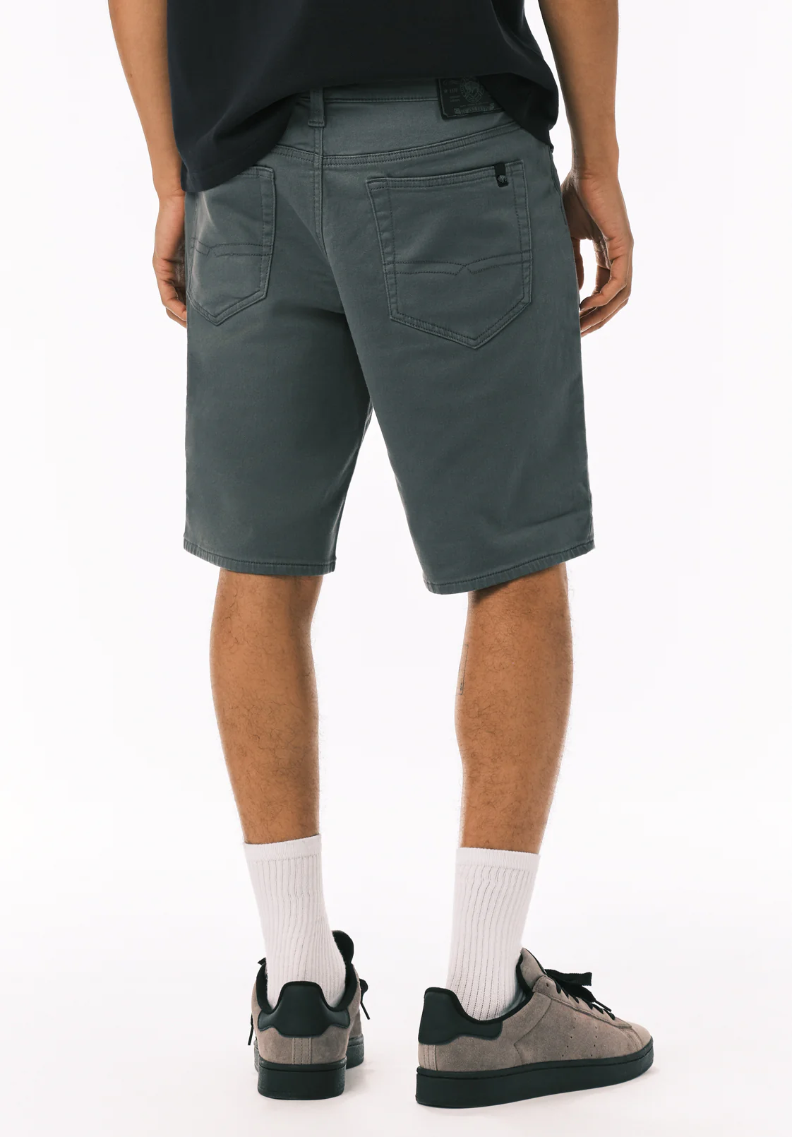 Relaxed Straight Dean Men's Freedom Flex Shorts, Mirage Blue - BM26067 - Image 4