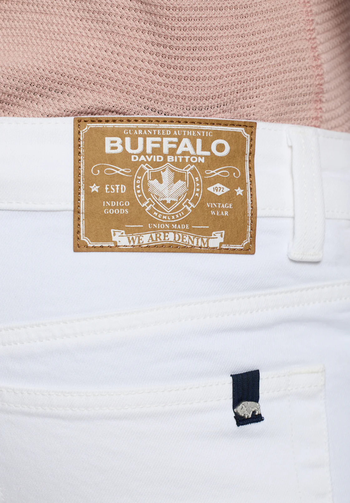 Relaxed Straight Dean Men's Short, White - BM26097 - Image 5