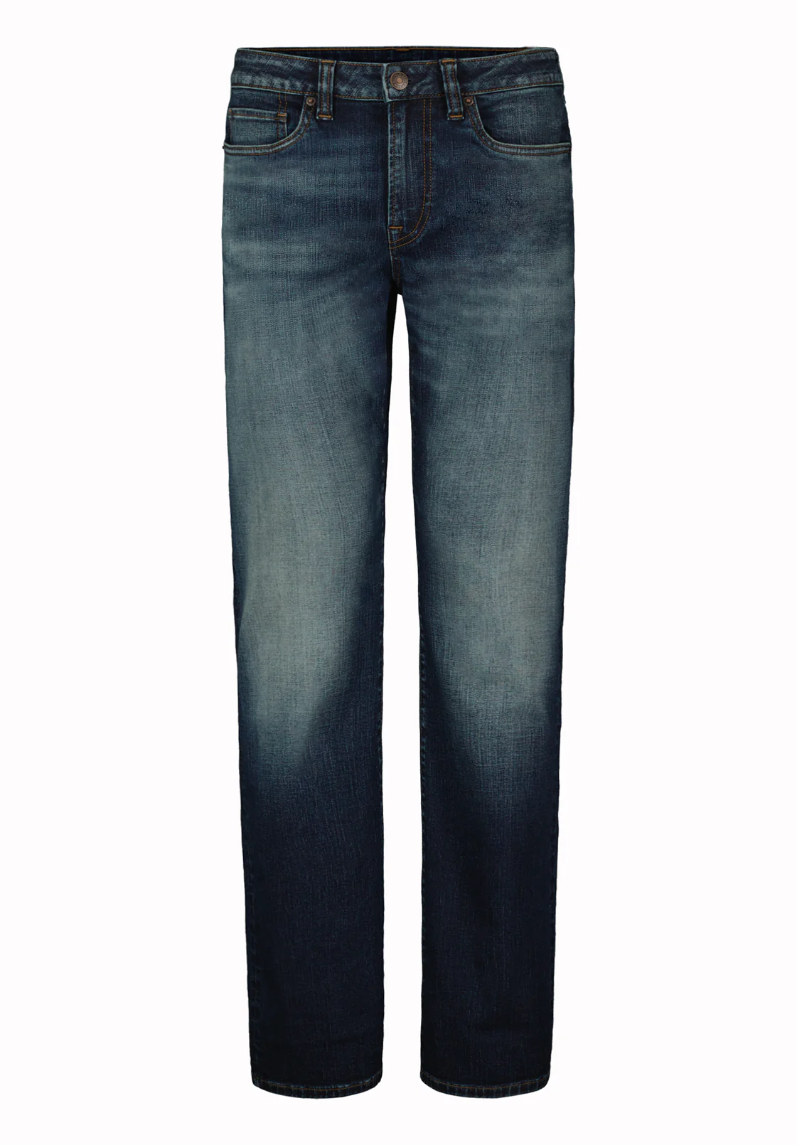 Relaxed Straight Driven Men’s Jeans, Indigo - BM22826 - Image 5