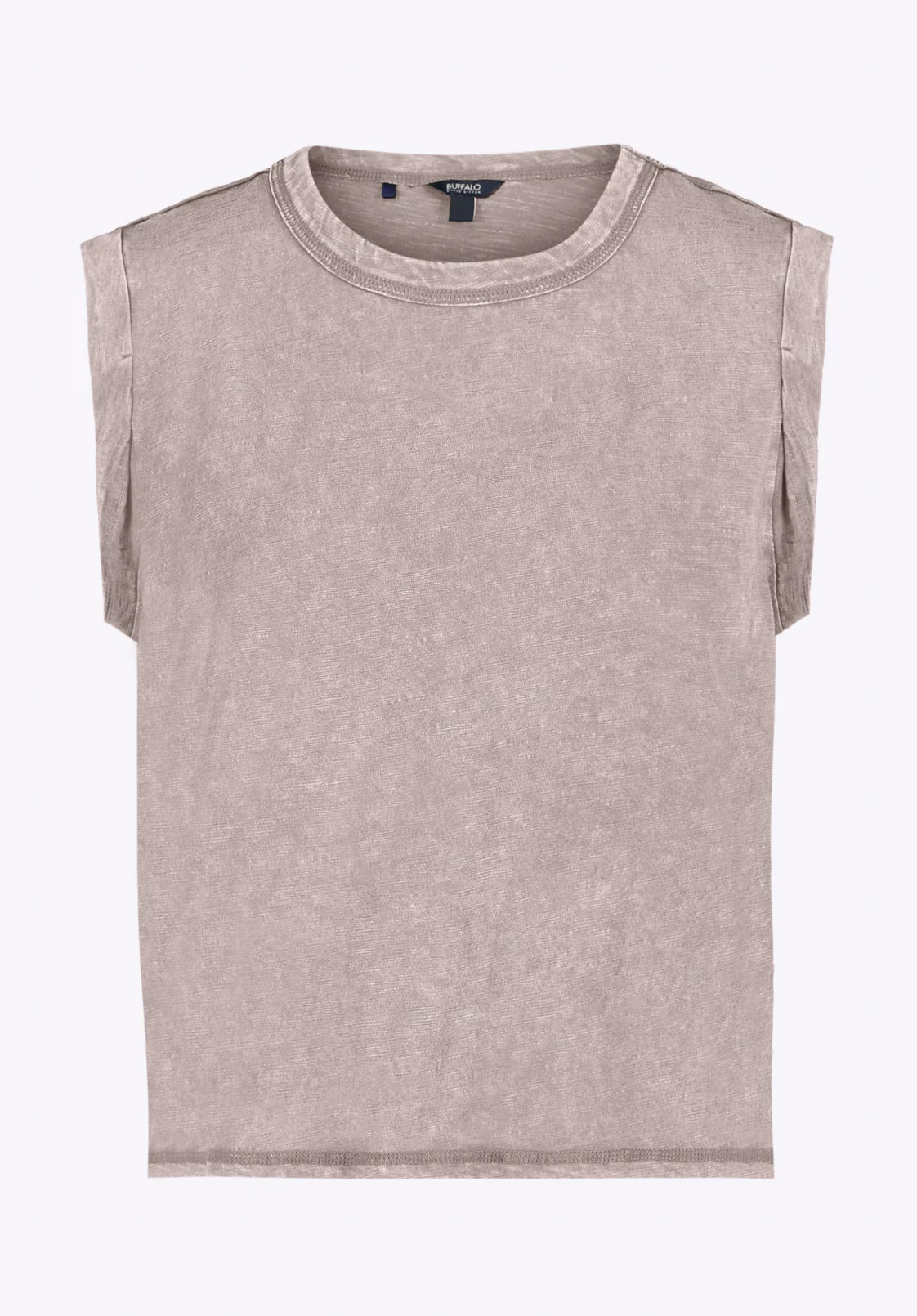 Elayne Women’s Sleeveless Top, Driftwood Brown - KT0230P - Image 5