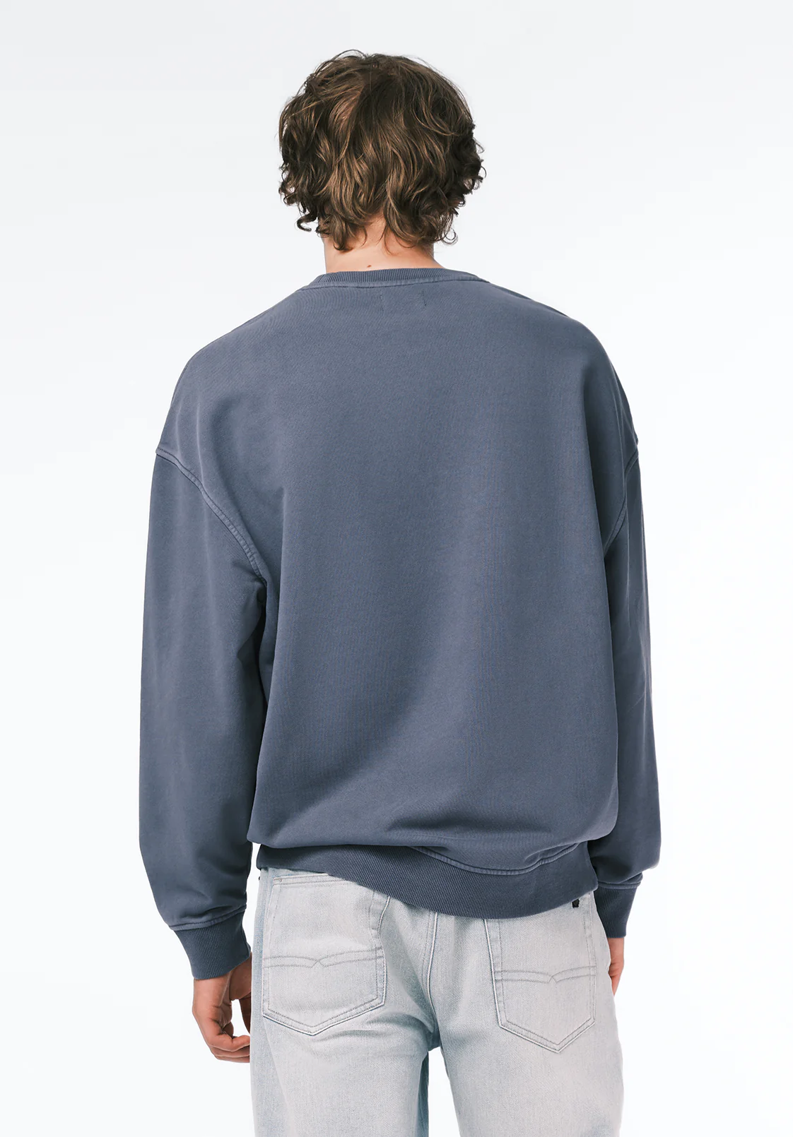 Famke Men's Relaxed Crewneck Sweatshirt, Mirage - BM24742 - Image 4