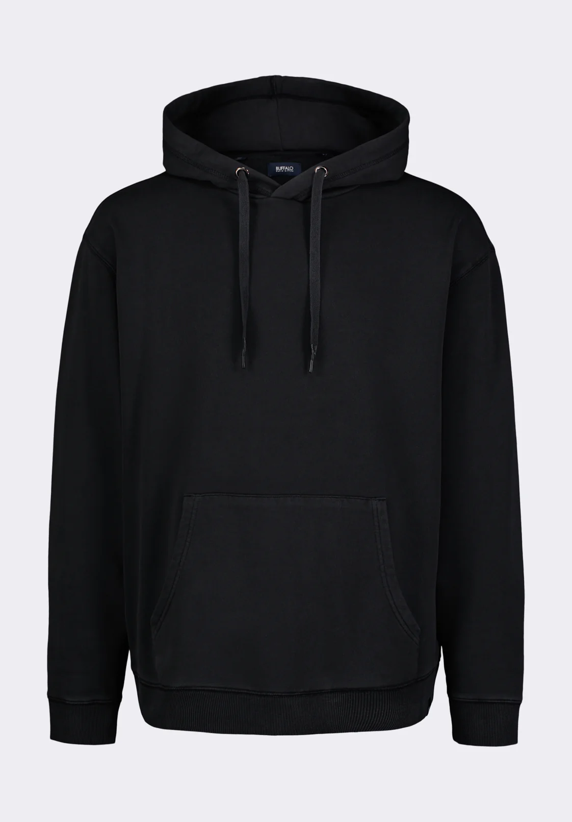 Finley Men's Relaxed Hooded Sweatshirt, Black - BM24534 - Image 6