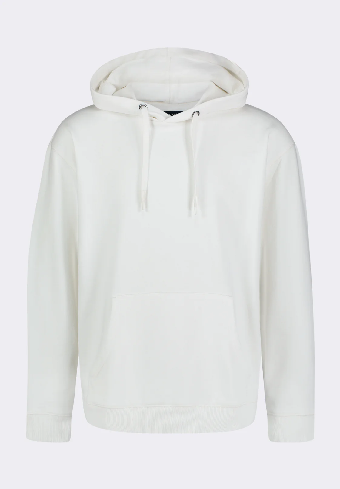 Finley Men's Relaxed Hooded Sweatshirt, Milk - BM24534 - Image 6