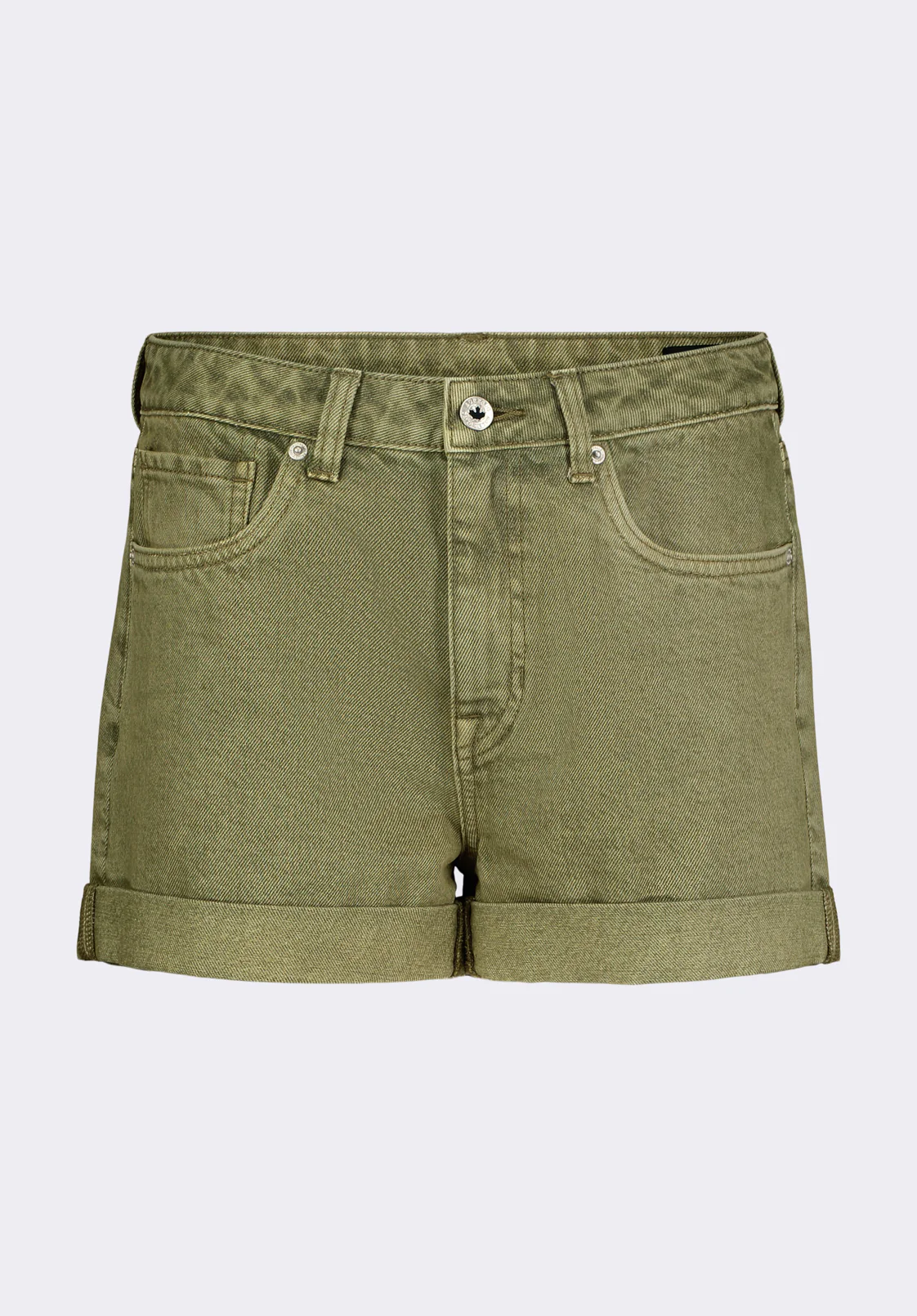 High Rise Relaxed Goldie Women's Shorts, Aloe Green - BL15963 - Image 7