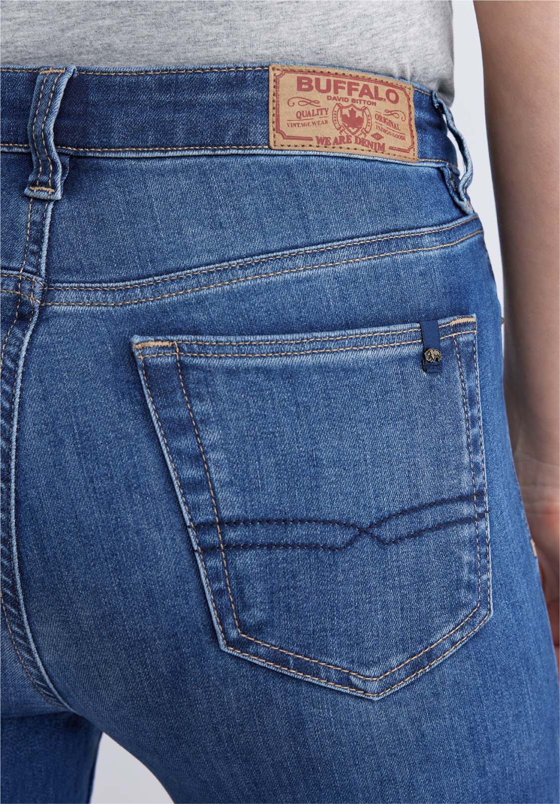 High Rise Skinny Skylar Women's Jeans, Open blue - BL15675 - Image 5