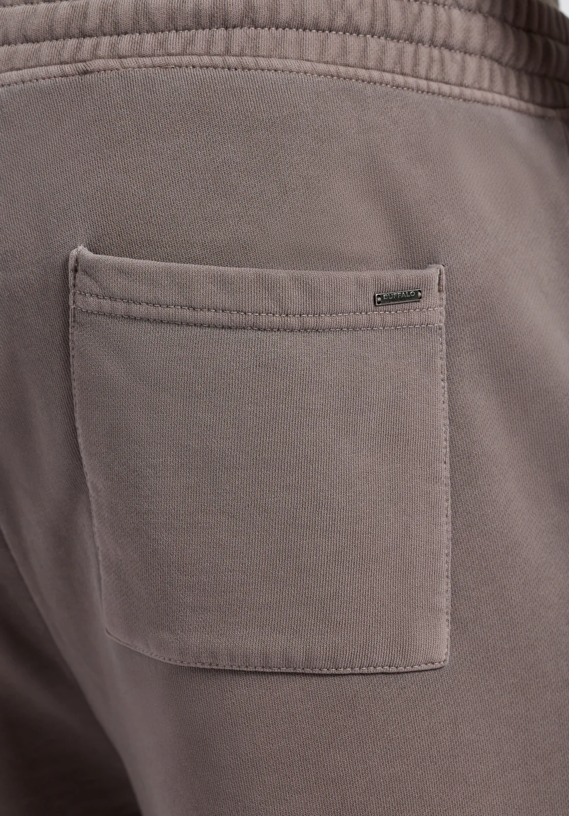 Hilston Men's Fleece Relaxed Shorts, Driftwood Brown - BM24536 - Image 5