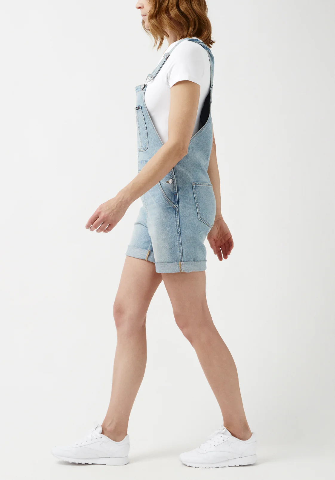Holly Women's Vintage Overalls Shorts - BL15881 - Image 5