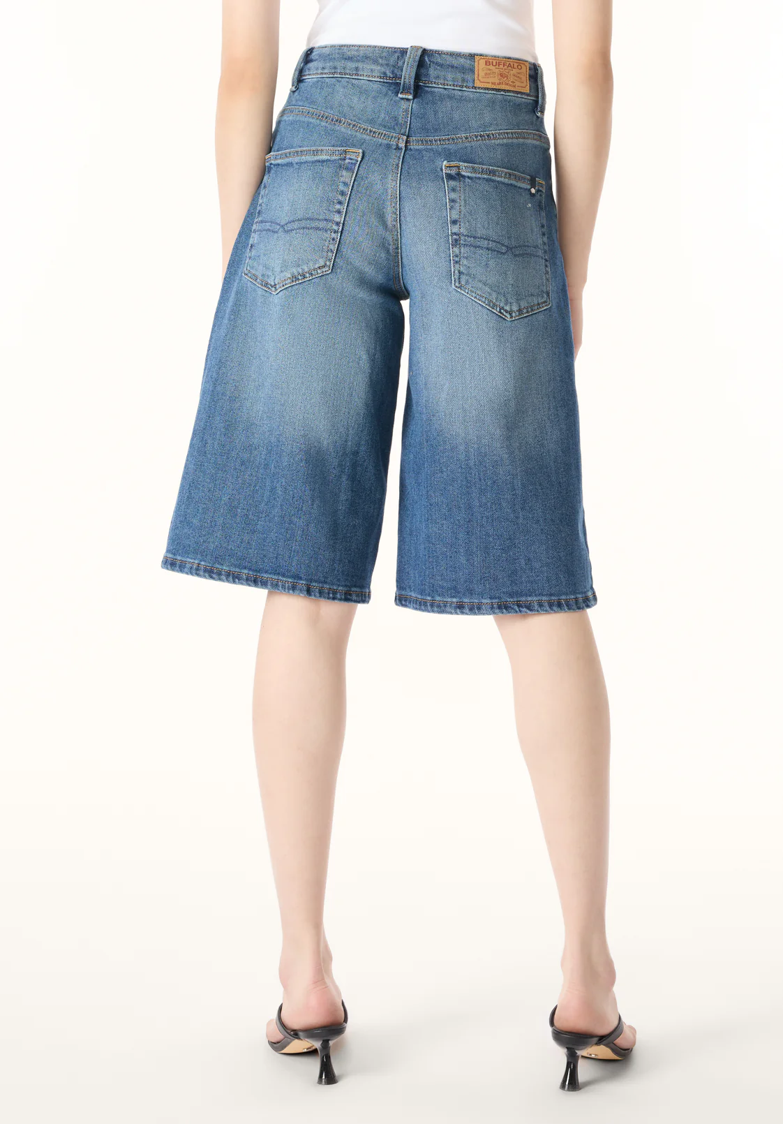 Jackie Women's Jorts, Authentic Indigo - BL16075 - Image 4
