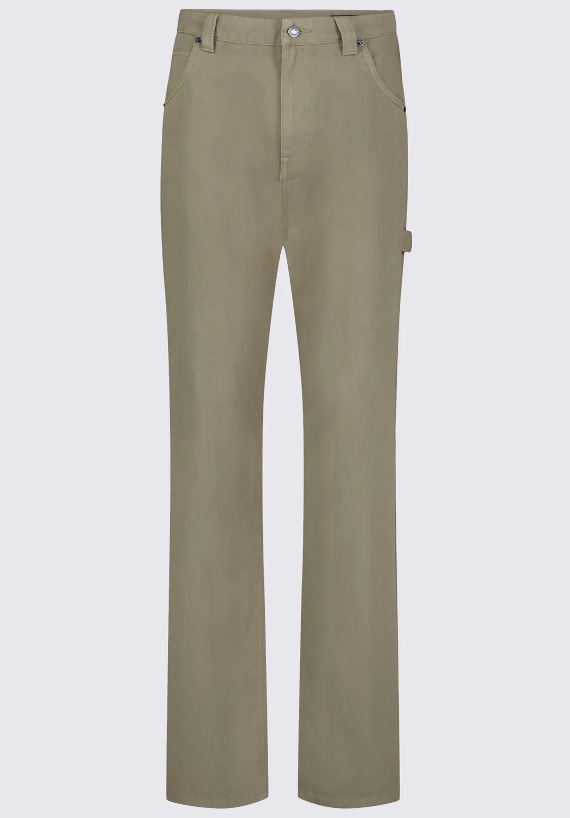 Super High-Rise Loose Straight Jane Women's Pants, Olive Green - BL15966 - Image 6