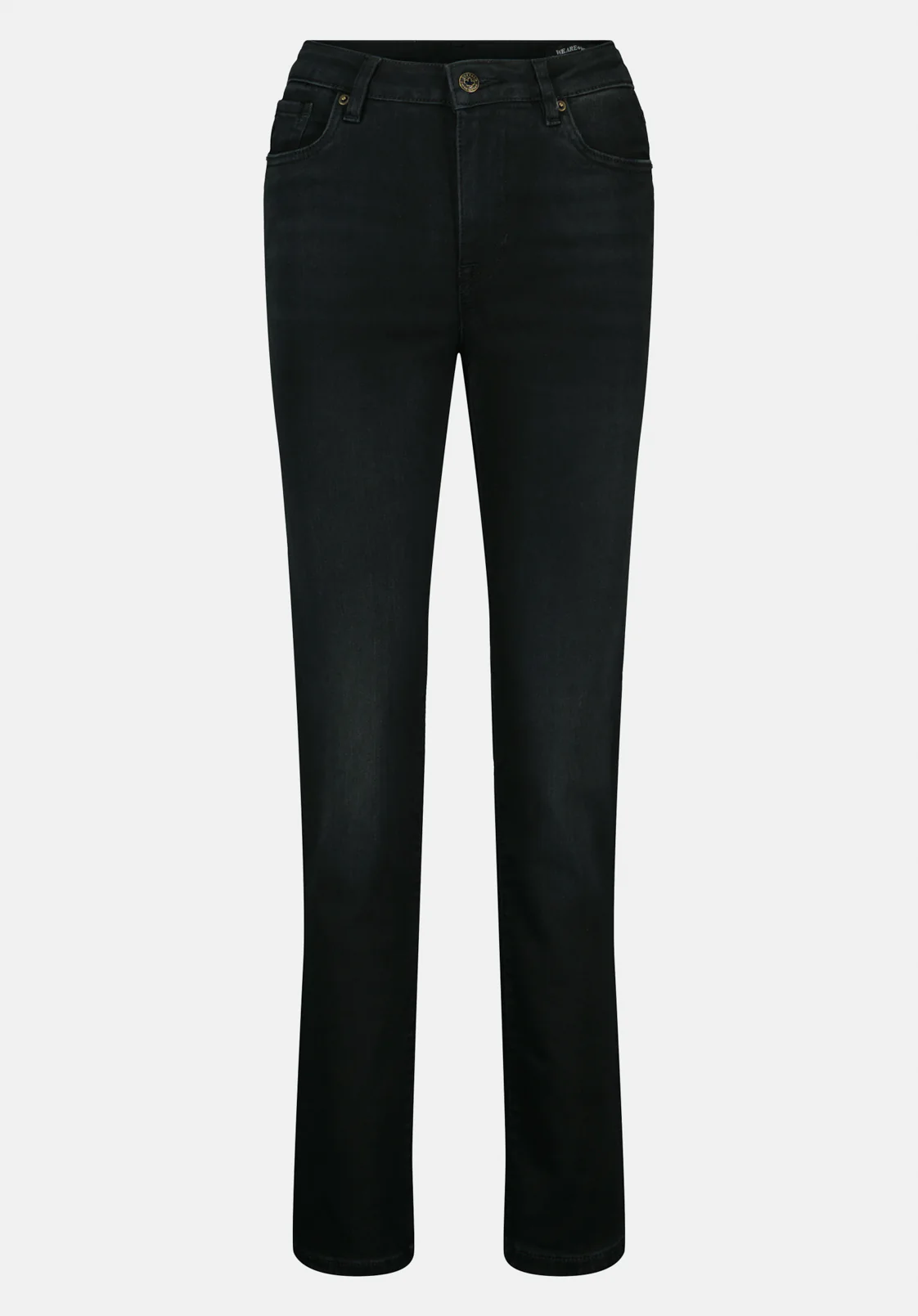 High Rise Straight Jayden Women's Jeans, Carbon - BL15834 - Image 5