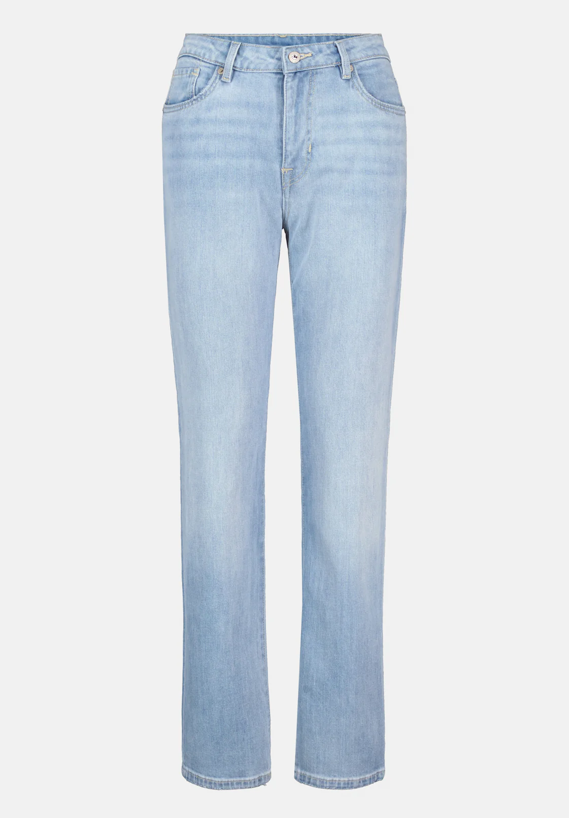 High Rise Straight Jayden Women's Jeans, Light & Soft Blue - BL15837 - Image 5