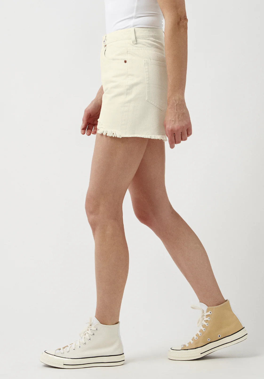 Super High Rise Joanna Frayed Shorts - BL15913 - Image 4