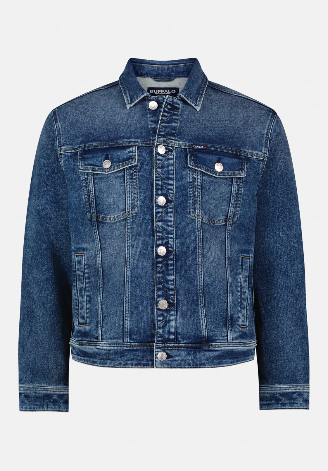 Joe Men's Denim Jacket, Sanded and Vintage Blue - BM26069 - Image 5
