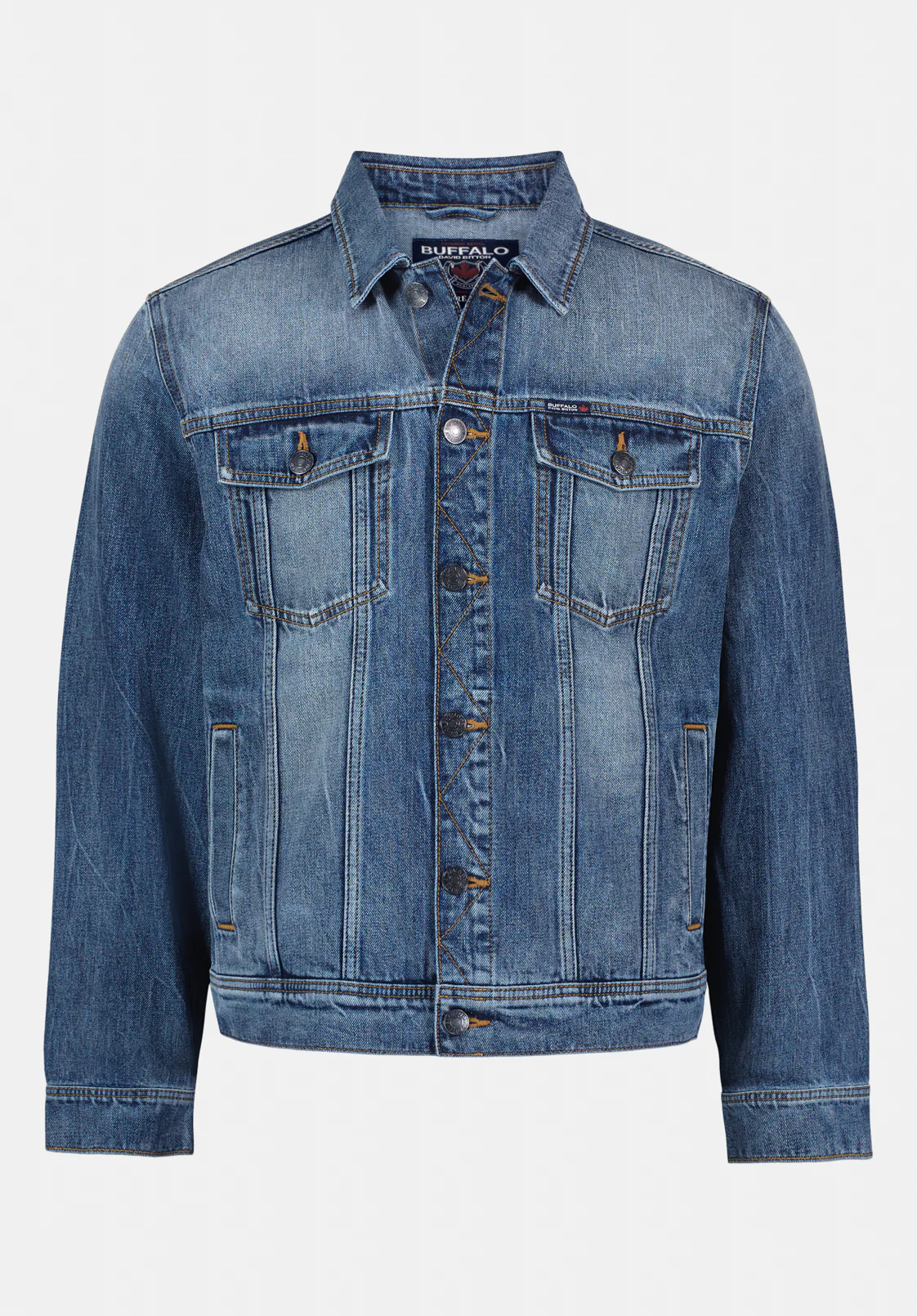 Joe Men's Denim Jacket, Veined and Sanded - BM26109 - Image 5