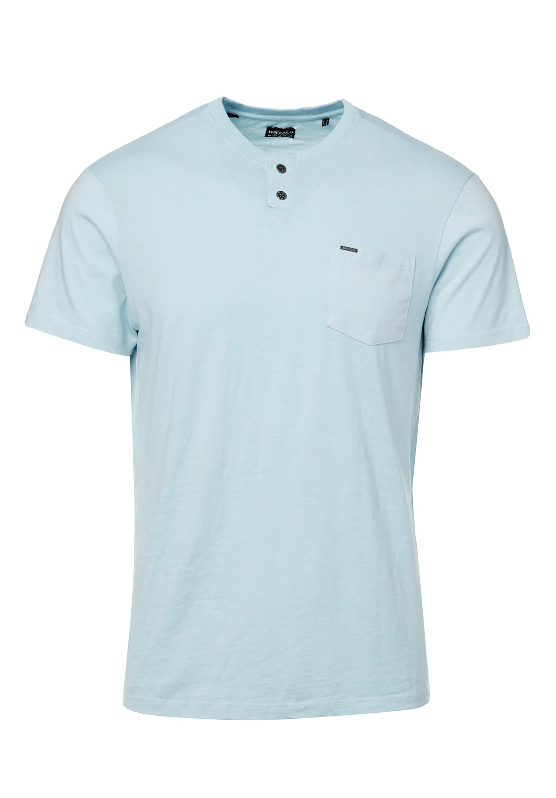 Kaddy Men’s Short-Sleeve Top in Sky Blue - BM23991 - Image 6