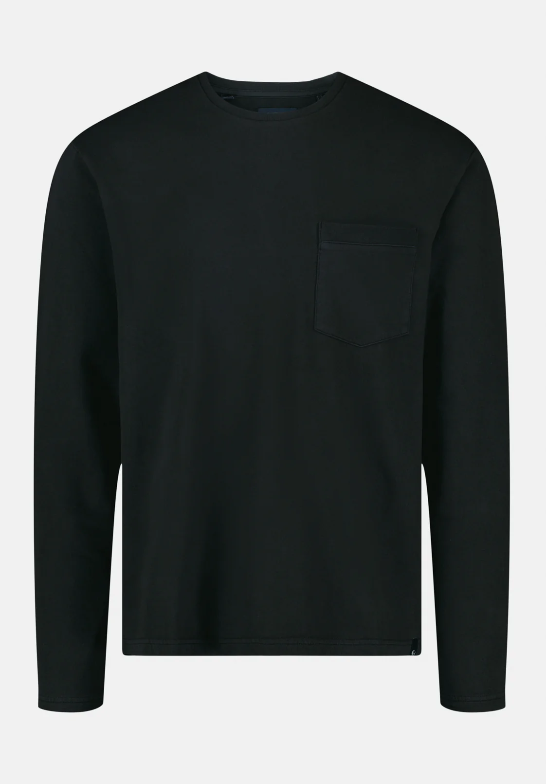 Kade Men's Long Sleeve Relaxed Pocket Top, Black - BM24667 - Image 5