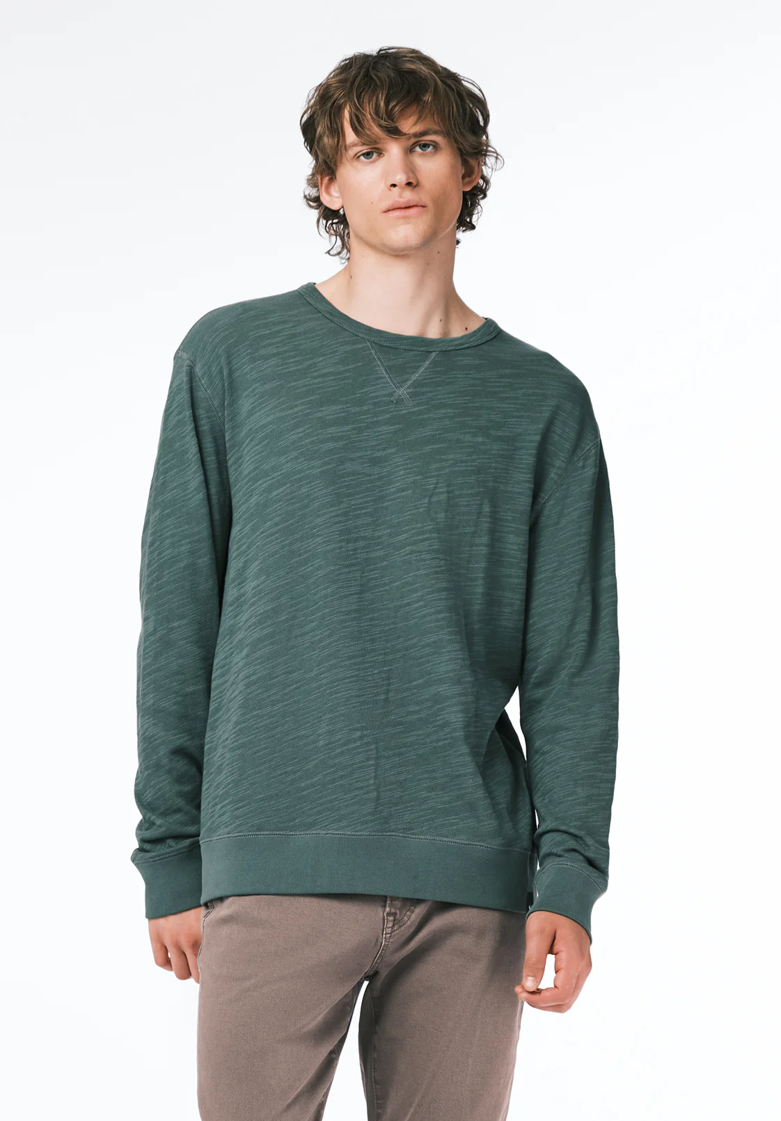 Kalder Men's Long-Sleeve Relaxed Top, Dark Forest - BM24740 - Image 3