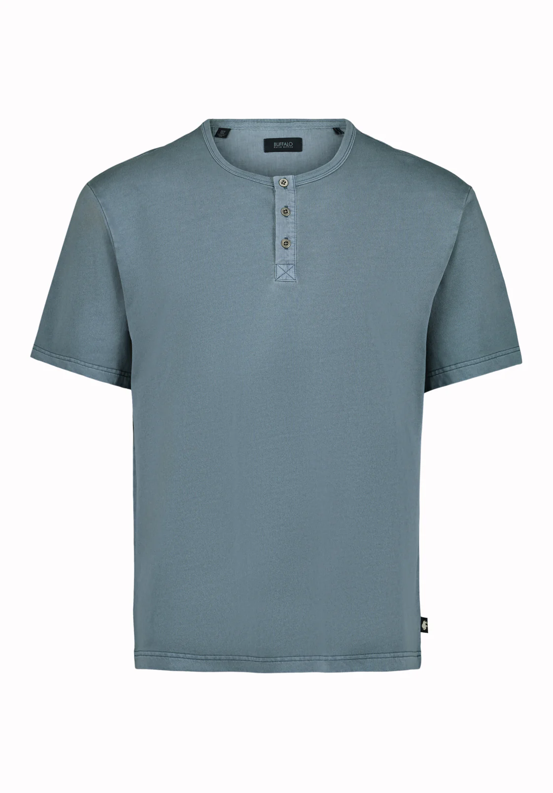 Kandor Men’s Short Sleeve Henley, Mirage - BM24782 - Image 5