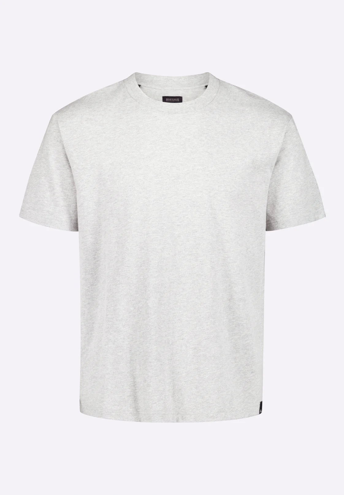 Kanto Men's Short-Sleeve Crew Neck Jersey T-Shirt, Heather Grey - BM24603 - Image 5