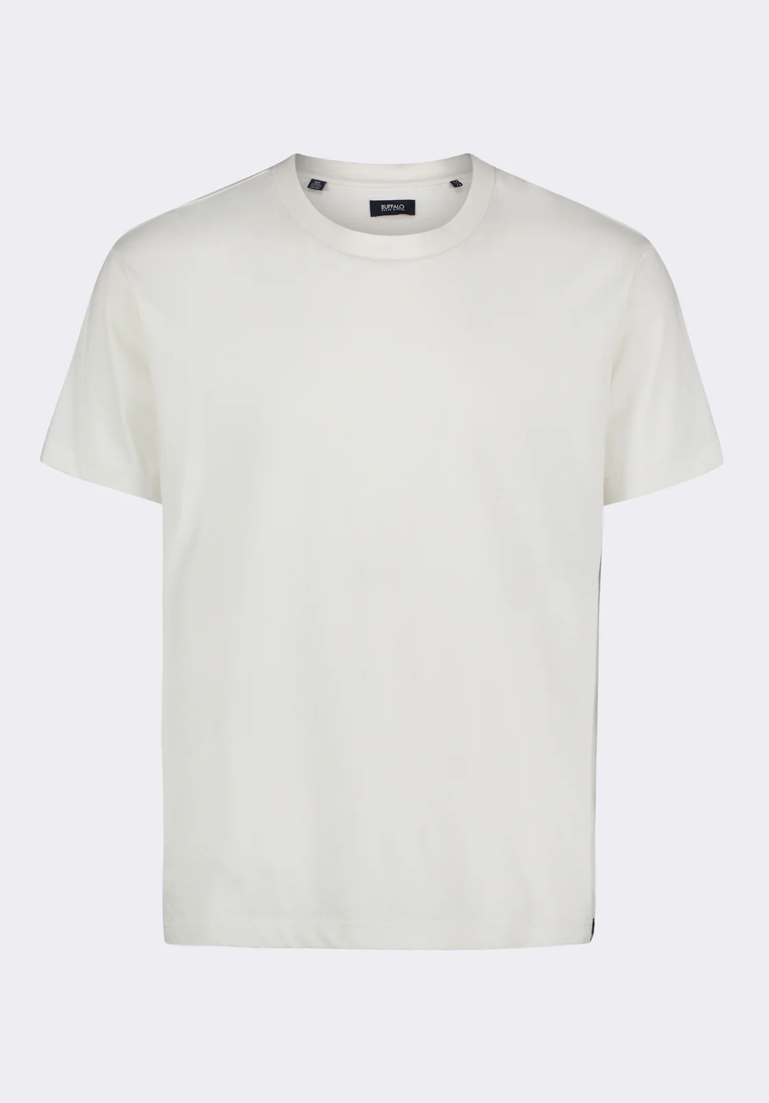 Kanto Men's Short-Sleeve Crew Neck Jersey T-Shirt, Milk - BM24603 - Image 5