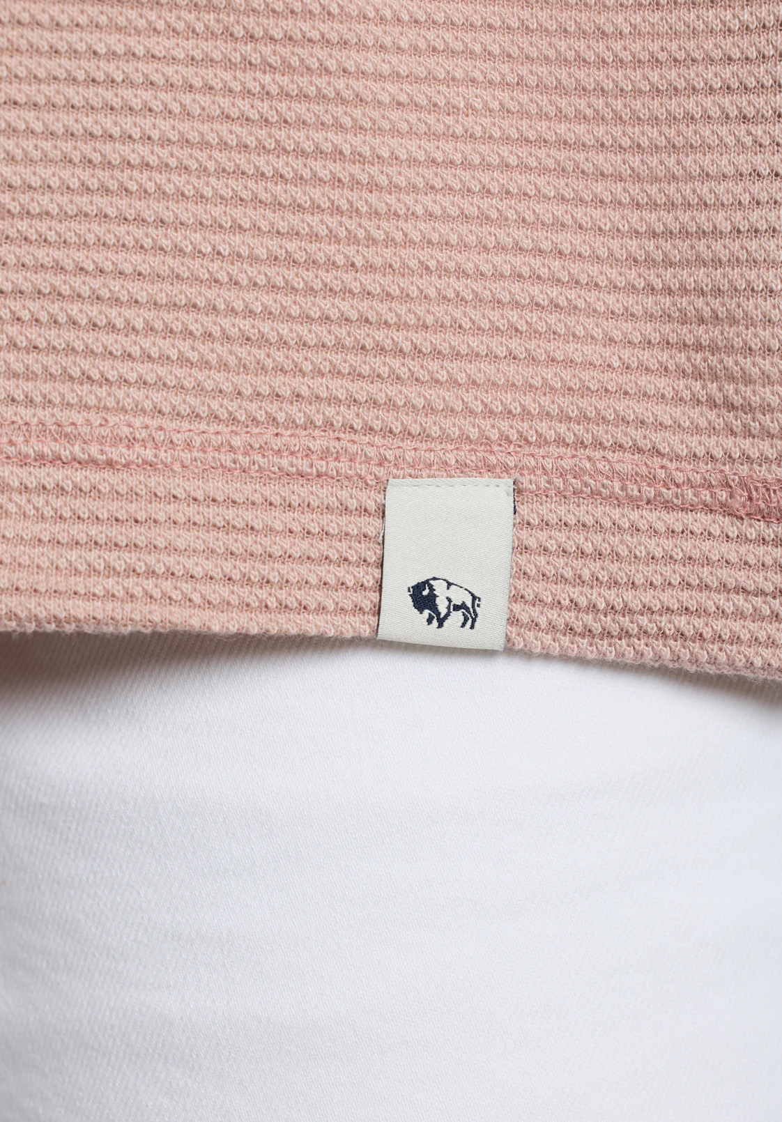 Karlton Men's Waffle-Knit Short-Sleeve Crewneck T-Shirt, Adobe Rose - BM24538 - Image 4