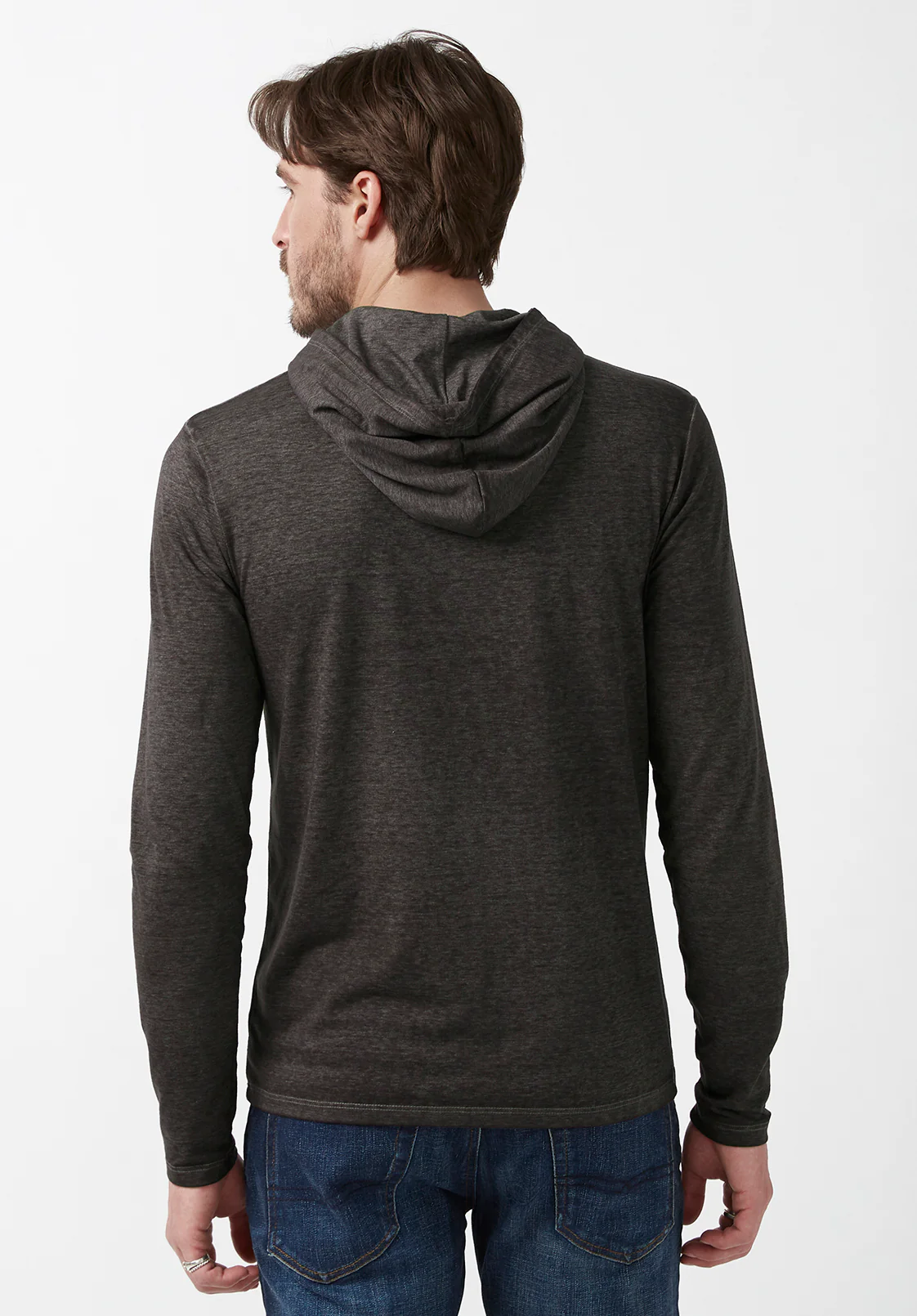 Kathim Men’s Long-Sleeve Top in Black - BM24051 - Image 3