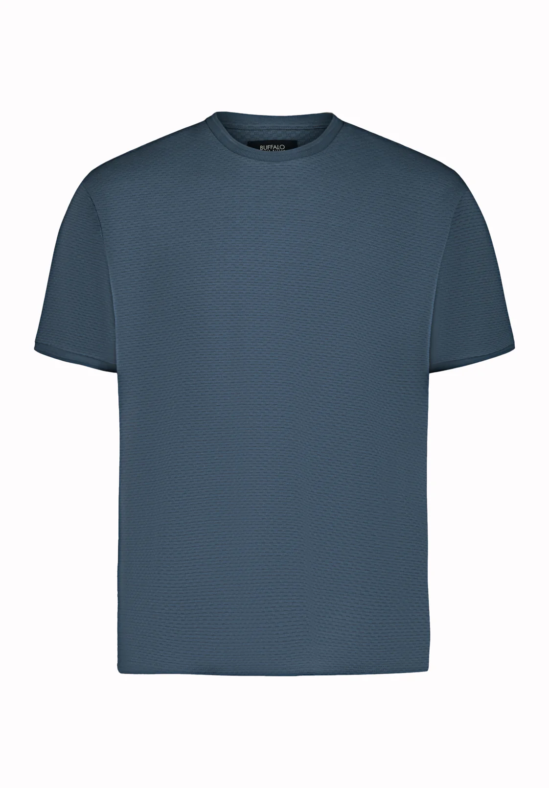 Kellen Men’s Textured Knit T-Shirt, Vintage Indigo - BM24758 - Image 5