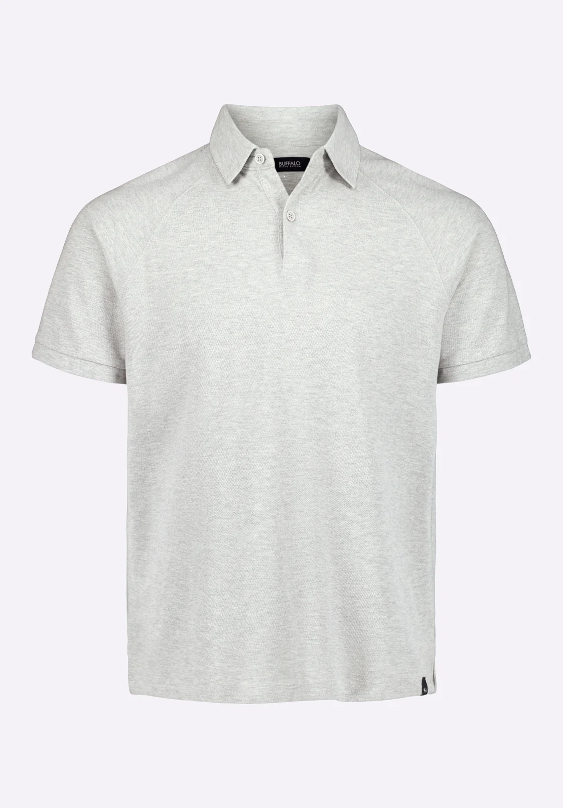 Kindell Men's Short-Sleeve Pique Polo, Heather Grey - BM24608 - Image 6