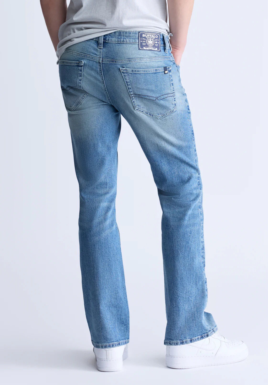 Slim Boot King Jeans, Heavily Sanded - BM22963 - Image 3