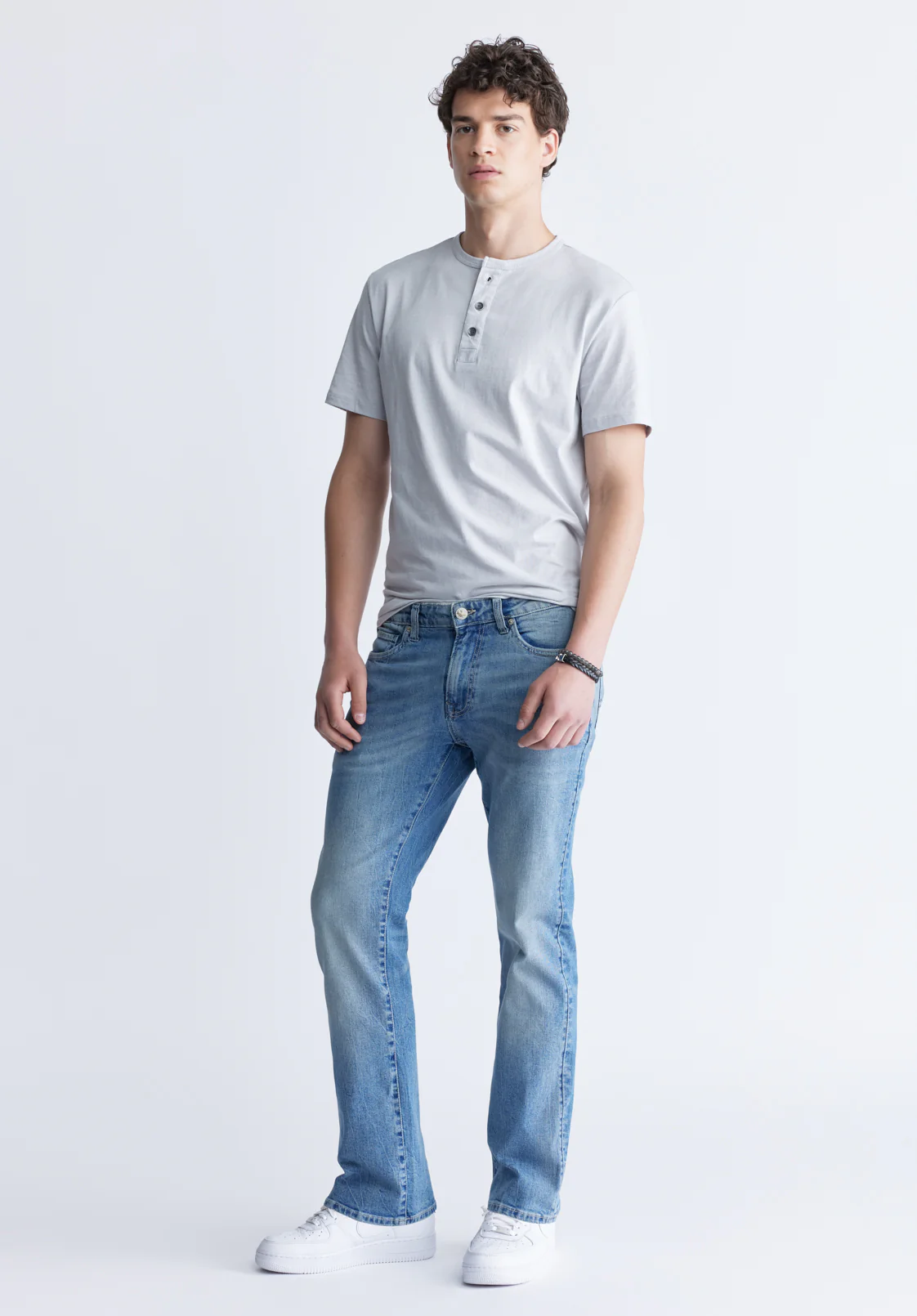 Slim Boot King Jeans, Heavily Sanded - BM22963 - Image 6