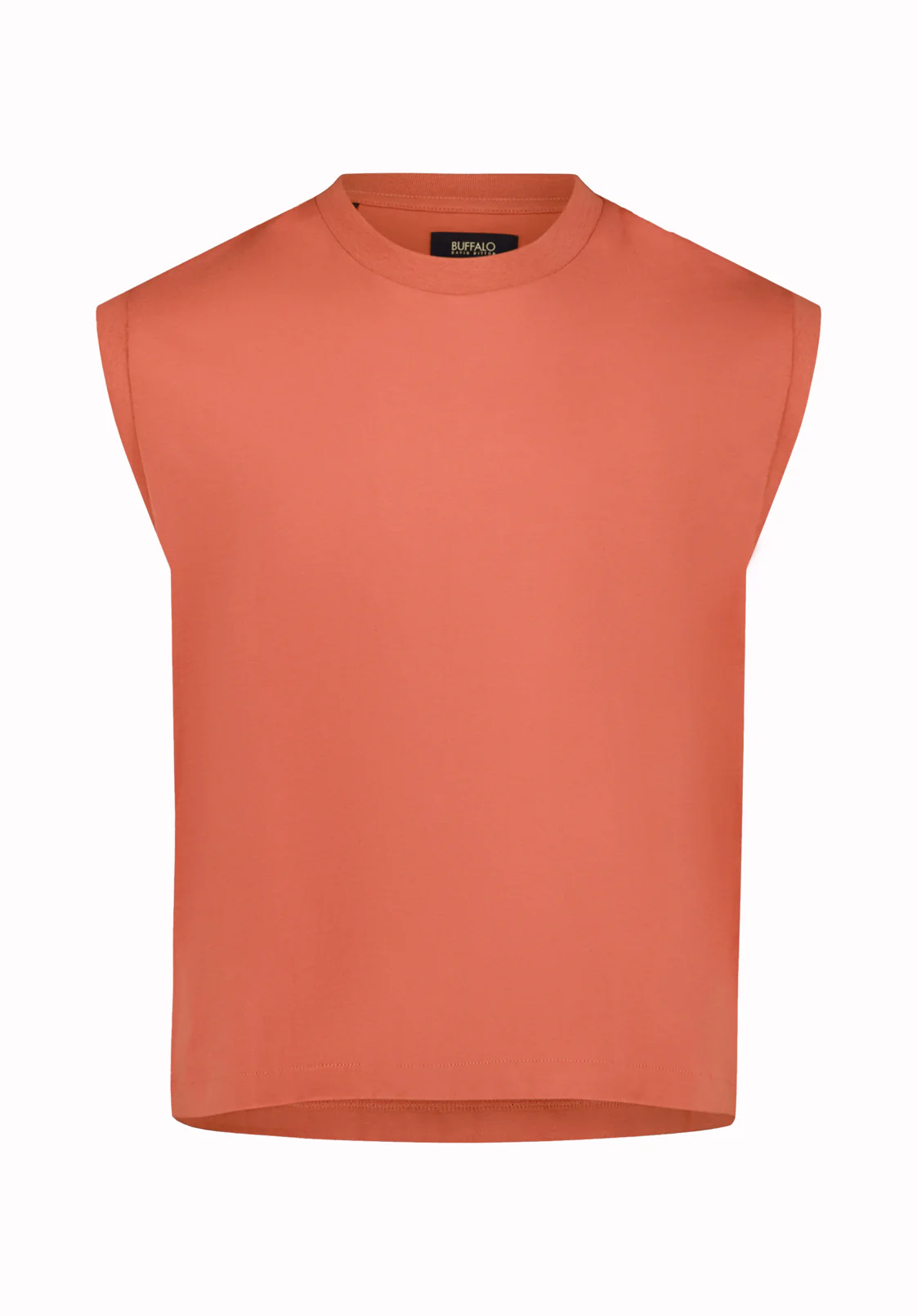 Kingster Men's Relaxed Fit Jersey Tank, Mineral Red - BM24601 - Image 5