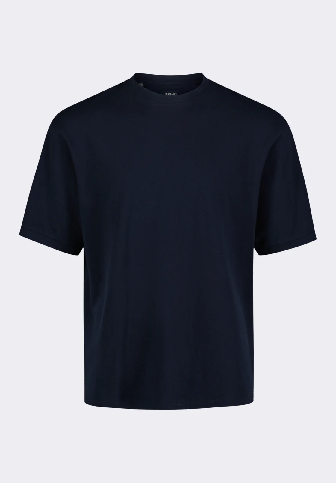 Kinsley Men's Piqué Crew Neck Relaxed T-Shirt, Midnight Blue - BM24609 - Image 5