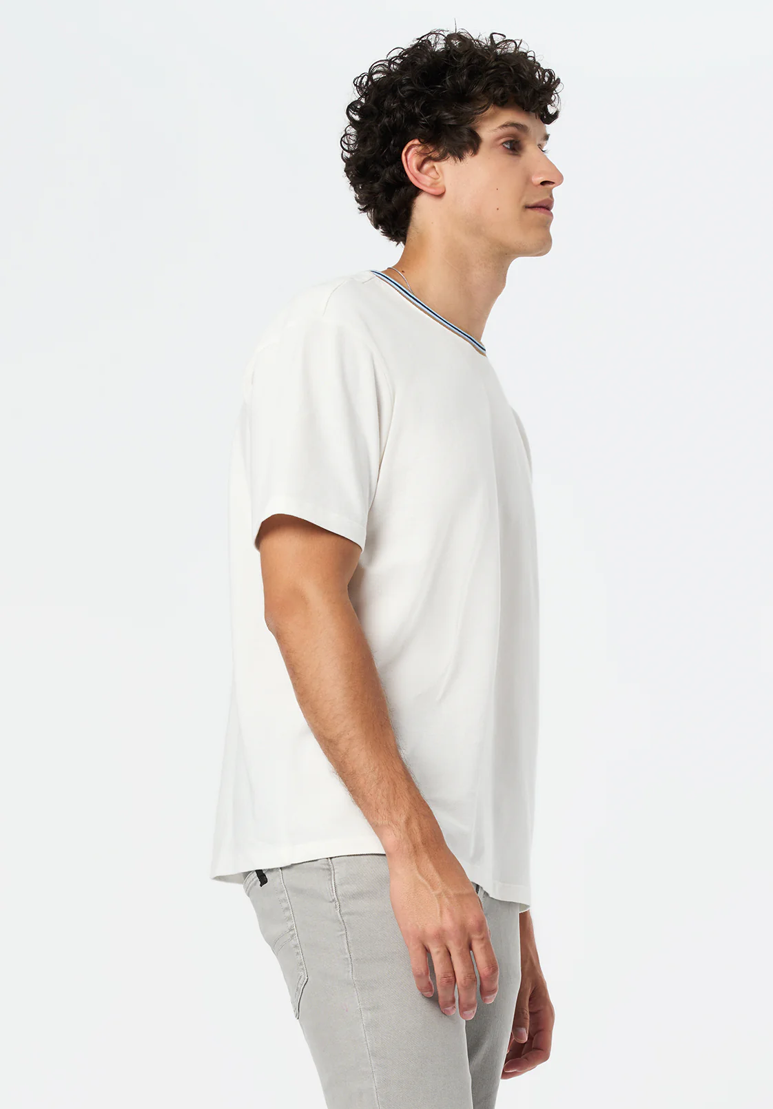 Kobalt Men's Short-Sleeve Crewneck Top, Milk - BM24731 - Image 3