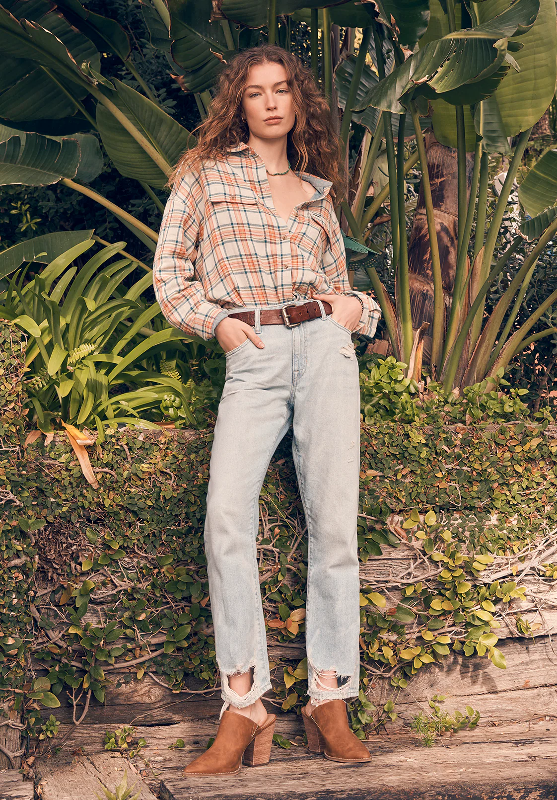 Relaxed Boyfriend Madison Women's Jeans, Distressed Vintage - BL15924 - Image 7