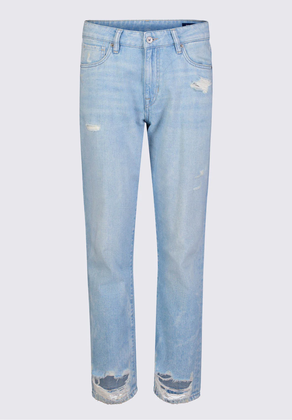 Relaxed Boyfriend Madison Women's Jeans, Distressed Vintage - BL15924 - Image 9