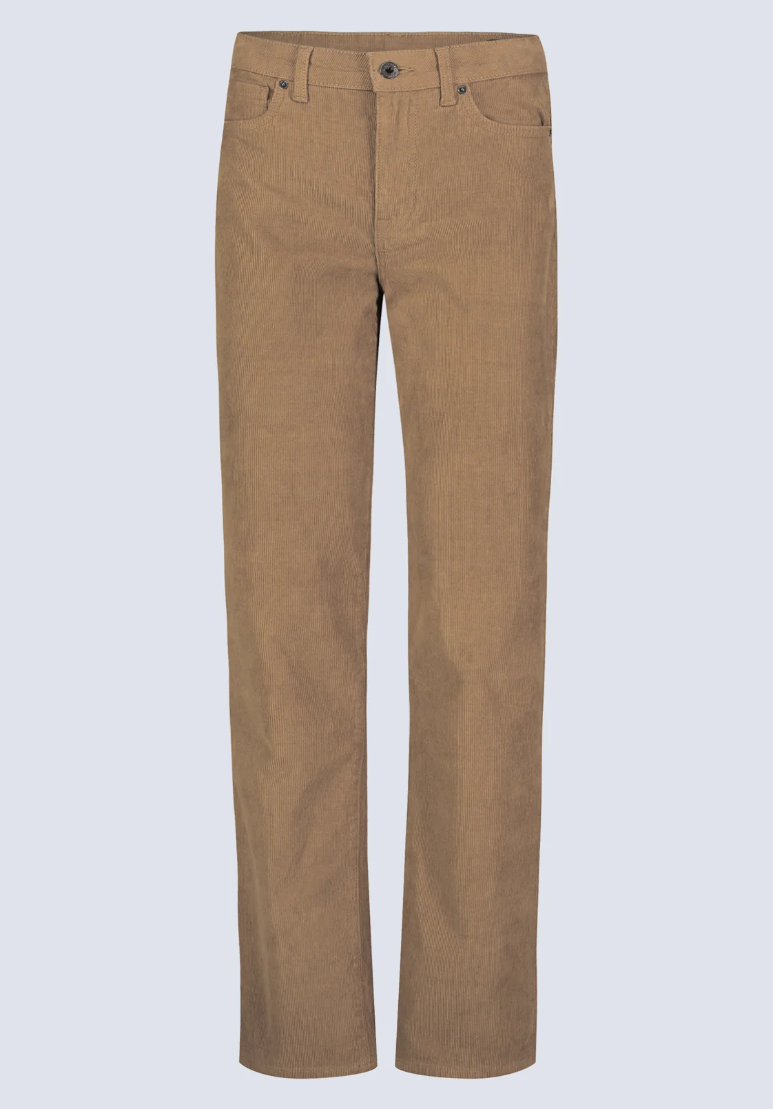 Mid Rise Straight Mary Women's Pants, Rinse Washed Beige - BL16007 - Image 6