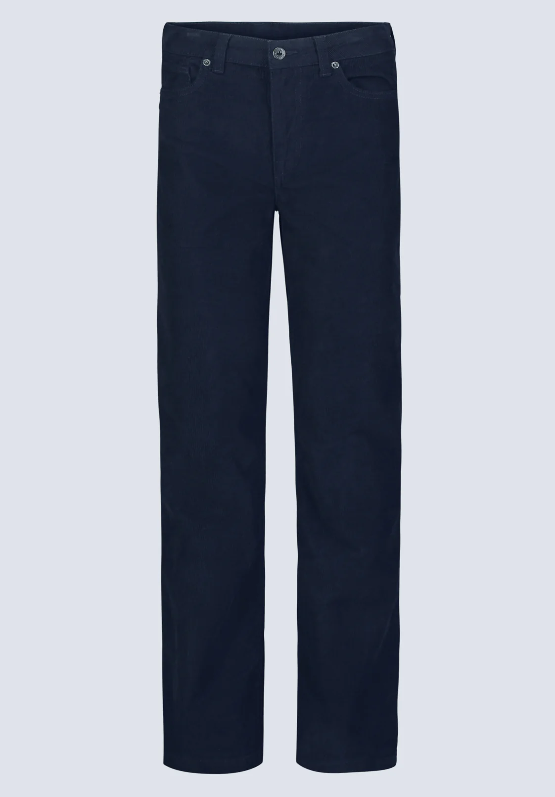 Mid Rise Straight Mary Women's Pants, Rinse Washed Navy - BL16007 - Image 6