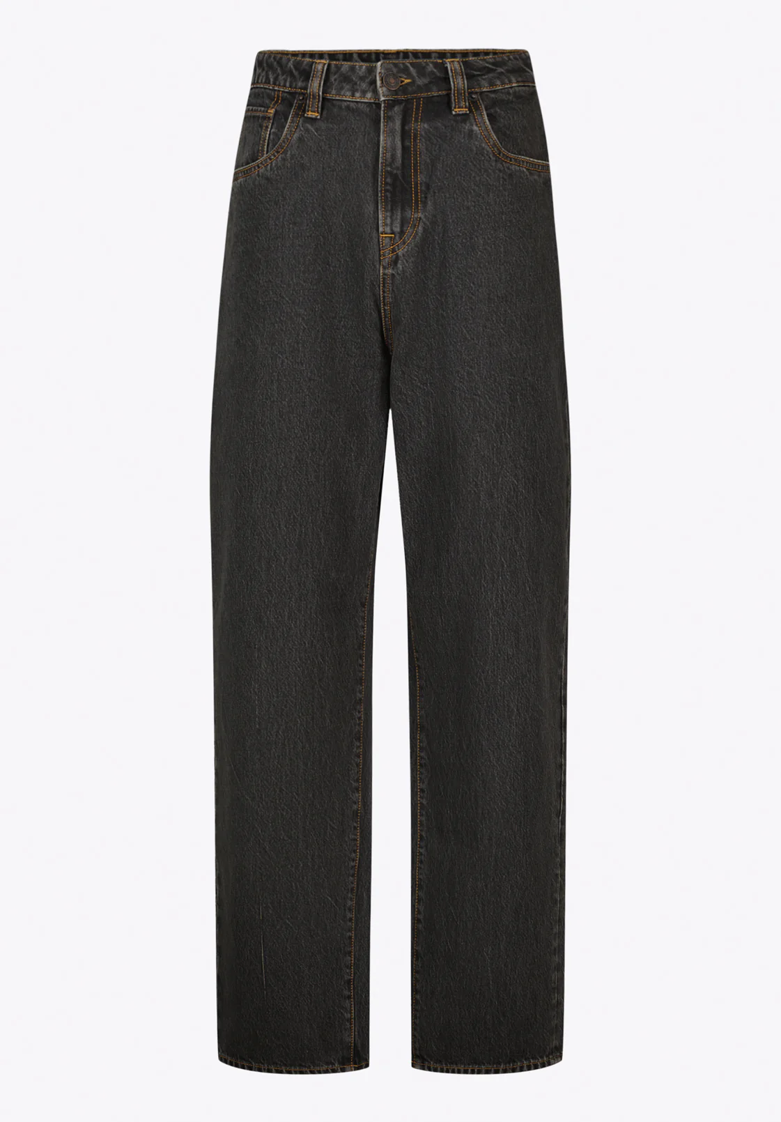 Baggy Fit Mikey Men's Jeans, Black - BM26121 - Image 5